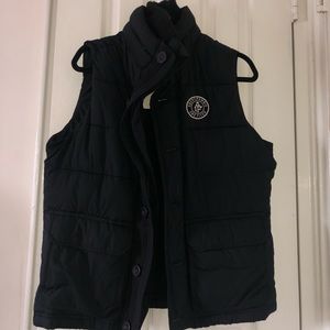 Abercrombie & Fitch blue vest